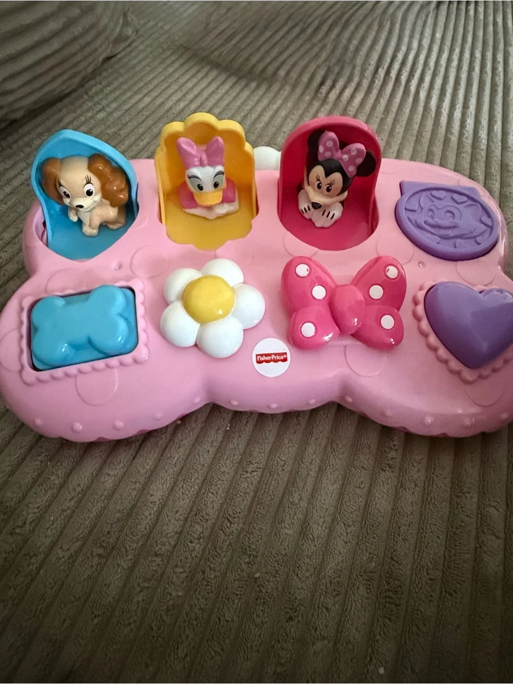 Fisher-Price Pink Minnie & Friends Pop-Up Learning Toy